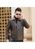 Winter Leather Jacket Men's 2023 New Middle-Aged And Elderly Lapel Plush Men's Leather Jacket With Oversized Men's Leather Jacket