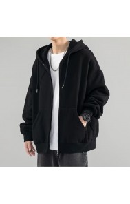 American Fashion Brand Coat Men's Autumn And Winter 2023 New Sports Hooded Cardigan Sweatshirt Men's Top Coat Jacket