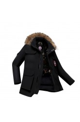 Black Gold Goose Down Coat 2023 New Outdoor Work Suit Cold Proof Clothing For Men And Women Couples Thickened Warm Coat
