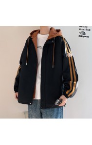 Spring And Autumn Hong Kong Fashion Jacket Coat Men's Charge Coat New Fashion Brand Casual Coat Men's Hooded Jacket Top